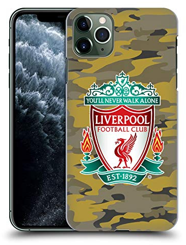 Head Case Designs Offizielle Liverpool Football Club Royal Crest Farben Camou Harte Rueckseiten Handyhülle Hülle Huelle kompatibel mit Apple iPhone 11 Pro Max