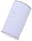 JZK 1 rollo 90 metros blanco carrete elástico 1cm Banda elástica Elásticas Planas Bandas de Costura cordón elástico plano para bricolaje de coser tejido de punto artes y manualidades