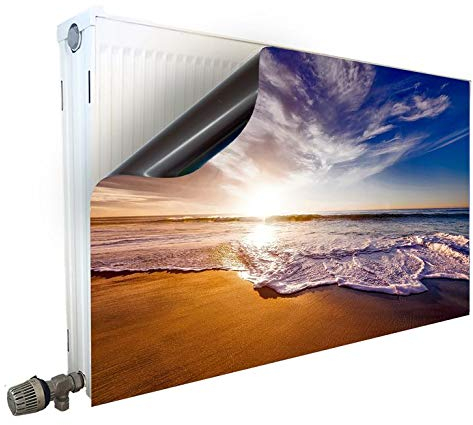 Smagnon Magnet Heizkörperverkleidung Heizkörperabdeckung Heizung Schutz Motiv Sunset, Heizkörper Höhe:50 cm, Heizkörper Länge:160 cm