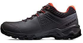 Mammut Mercury IV Low GTX Men | Wanderschuhe für Herren, Wasserdichte Trekkingschuhe, Outdoor Schuhe, Bergschuhe für Hiking, Gore-Tex Halbschuhe, Mit Vibram Sohle | Titanium-Hot Red, 9