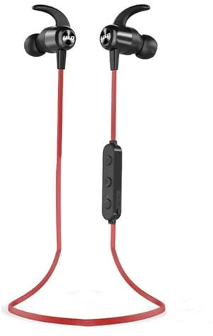 RED Bluetooth Sports Headphones - Wireless Earbuds with CVC 8.0 Mic, 20 Hrs Playtime, IPX7 Waterproof