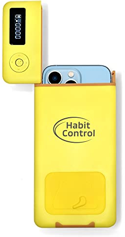 Habit Control Lockbox für Telefon – Zeitgesteuerte Schlossbox für Handy zur Selbstdisziplin, tragbare Smartphone-Zeitschlossbox, Gefängnis-Telefonbox für Familienzeit, verschließbarer Behälter zur