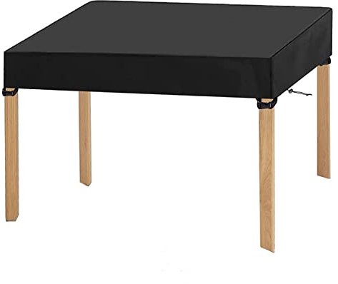 kyaoayo Bâche protection table jardin, housse protection meubles jardin, housse rectangulaire pour table et chaises jardin, pour tables et chaises, canapés groupe sièges ,table jardin (200*100*10CM)
