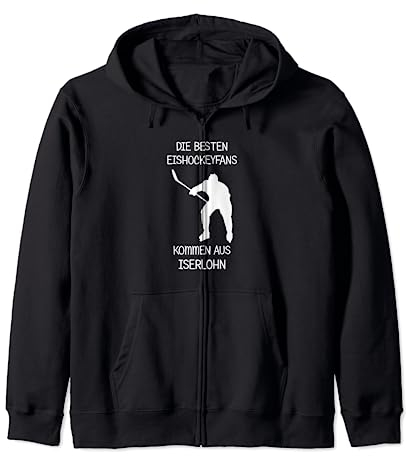Eishockey Fan Iserlohn Kapuzenjacke