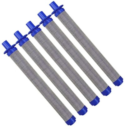 EsportsMJJ 5 piezas Filtro de Pistola Sin Aire Filtros de Pistola de Pulverización Acero Inoxidable 304 Accesorios de Máquina de Herramientas Eléctricas - E