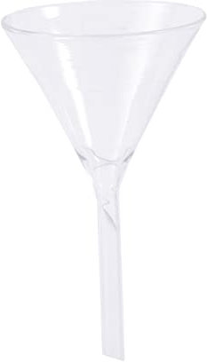 Cabilock Embudo De Vidrio Cristalería Y Herramientas Embudos De Laboratorio Laboratorios Embudo Grande Embudo De Boca Ancha Embudo Triangular Sólido Embudo Gigante Experimento Producto