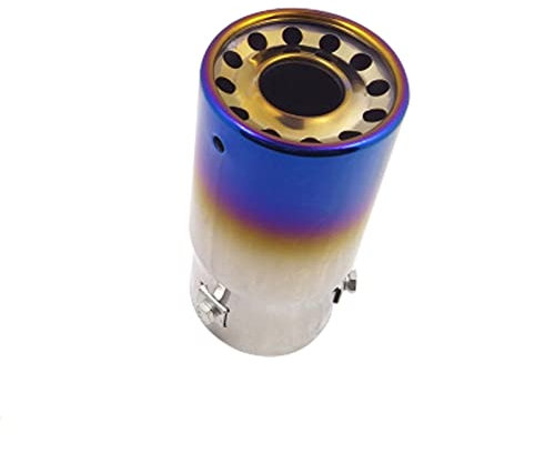 WOHOOD Auspuffblenden Für S&Koda Für Octavia Für Lavida Universal 68 Mm Durchmesser Edelstahl Schalldämpfer Auspuffrohr Schmücken Schwanz Kehle