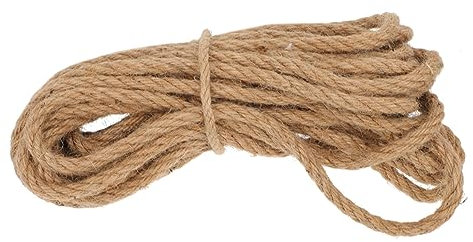 Veemoon 10m Handwoven Jute Schnur Seile Dekorative Seile Für Festliche Decor Weihnachten Baum