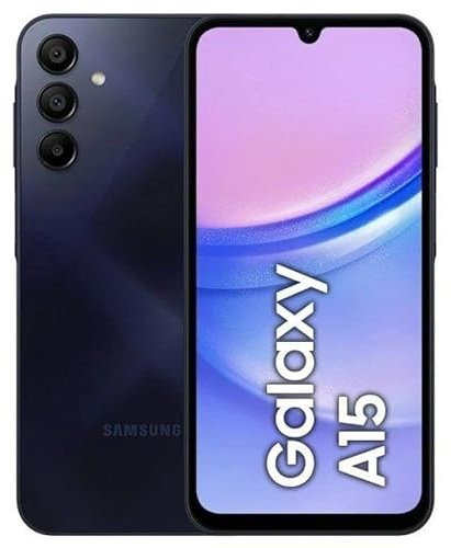 Samsung SM-A155F Galaxy A15 Dual SIM 4GB RAM 128GB Blue Black EU (Reconditionné)