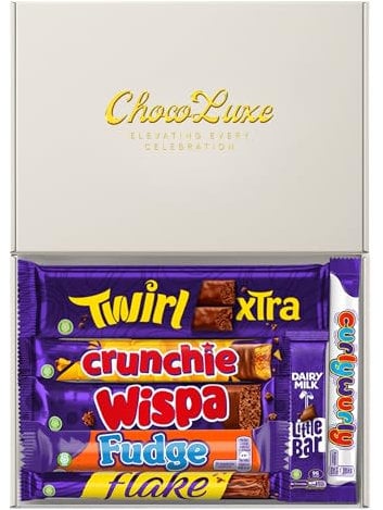 Chocoluxe Co Luxury Chocolate Gift Hamper Box | Filled with Assortment of Chocolates | Perfect Sweets Gift Box | Gift for Family, Friends & Special Occasion | Happy Birthday Chocolate Letterbox Gift