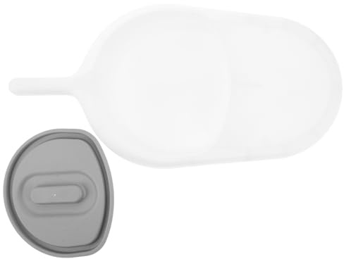 LIFKICH Padella Sanitaria in Plastico con Manico e Design Inclinato, Comoda e Facile da Usare a Letto per Anziani e Persone Paralizzate, Previene Fuoriuscite