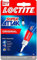 Loctite Super Attak Original, colla liquida trasparente con tripla resistenza e istantanea, colla resistente per gomma, metallo, ceramica, legno, cuoio, pelle, 1x3g