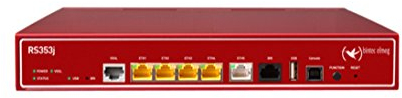 BINTEC RS353j IP Access Router Tischgerät inkl. ADSL2+ Annex B/J/ISDN und Option. VDSL2 Modem 1xISDN-S0 inkl. 5 IPSec Tunnel All-IP