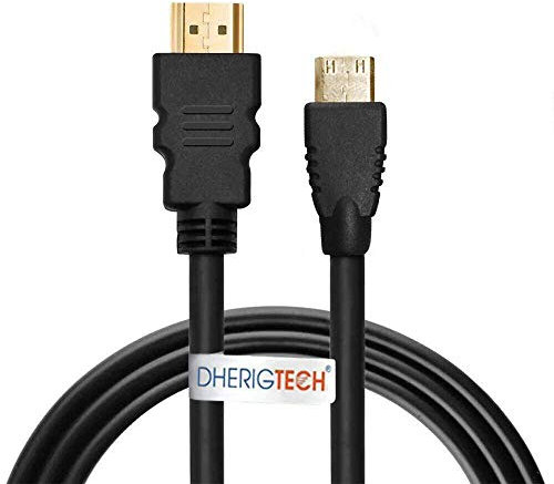 DHERIGTECH 3 METER Mini HDMI Type C to HDMI A Lead 1080p HDTV Cable For VL Android Internet Tablet