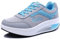 Solshine Damen Mesh Erhöhte Schnürer Plateau mit Keilabsatz Laufschuhe Sportschuhe, 38 EU, Farbe: Blau3