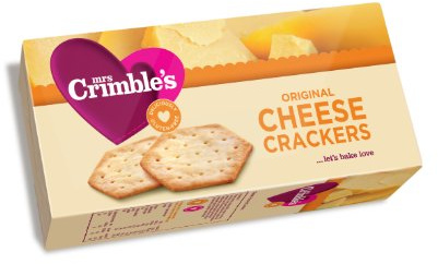 CRIMBLE'S (MRS) Original Cheese Crackers 130g (PACK OF 1)