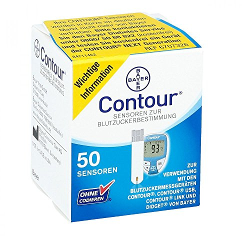 Contour Sensoren Teststreifen
