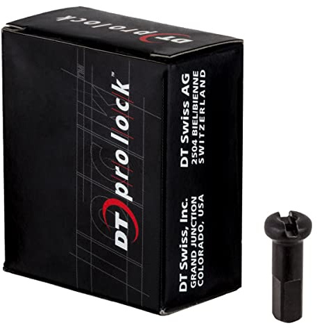 DT Swiss Prolock Brass Nipples Black (Box of 100) 2 x 14 mm