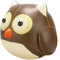 Züny Eule Cicci Buch- und Türstopper Groß Braun (Owl Brown-White)