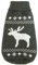 Wolters Strickpullover für Hunde, grau-weiß, 30 cm