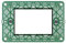VIMAR 14613 Plana Montagerahmen, Schrauben, für Dosen 3 Module, Grün