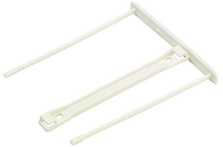 Fellowes E212 Fastener Rilegatori Passo, 80 mm, Confezione da 12 Pezzi, Bianco