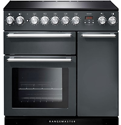 Rangemaster NEX90EISL/C Nexus 90 Induction Slate 90cm Electric Range Cooker
