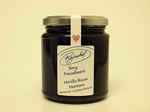 Mirtillo Rosso Montano confettura extra 340 gr. Regiohof