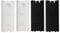 Ocharzy Wii Remote Battery Cover Pack of 4 (Black & White)