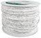 KragoART Crazy Paper 2 mm - 100 m Spindel, Papierkordel mit Drahtkern eignet Sich zum Basteln, Floristik, Dekorieren … (Weiß)