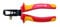 HÖGERT TECHNIK Abisolierzange 1000 V, 160 mm, VDE-zertifiziert, Cr-V-Stahl, 55-60 HRC, ideal für Arbeiten unter Spannung, robuste Konstruktion für Langlebigkeit und Präzision bei jedem Einsatz