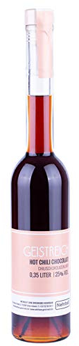 Nehrbaß - Hot Chili Chocolate Likör 0,35 Liter - Premium Schokoladenlikör 25% Vol. - Aus Deutschland