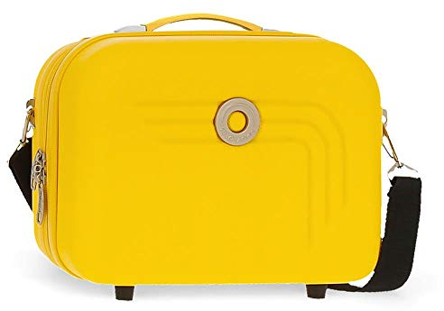 Movom Riga Trousse de toilette adaptable Jaune 29x21x15 cms ABS