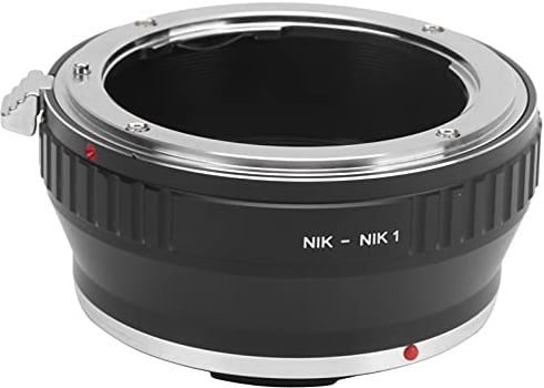 VBESTLIFE Objektivadapter für Nikon F Mount Mount für Nikon 1 Mount Camera für Nikon J1, J2, J3, J4, J5, V1, V2, V3, S1 Usw.