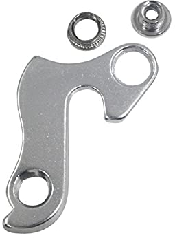 Asudaro Aluminium Schaltwerk Adapter Typ 1 für MTB und Road Bike, Silber