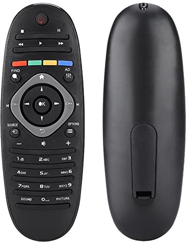 Yoidesu Mando a Distancia para TV Philips, Reemplazo de Controlador Universal para TV Philips, con Teclas de Navegación de Menú Dedicadas