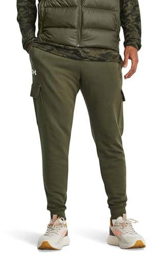 Under Armour Men's Rival Fleece Cargo Jogger, M Tall