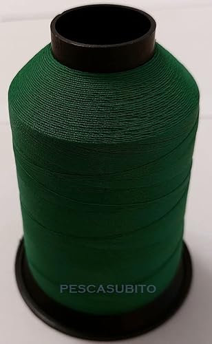 Bobina 2000Mt Filo Per Legature Anelli Canne Da Pesca Verde Scuro