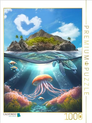 CALVENDO Puzzle Tropische Inseln | 1000 Teile Lege-Größe 64 x 48 cm Foto-Puzzle für glückliche Stunden