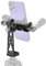 Cenawin Tripod Phone Adapter, Metal SmartphoneTripod Mount with 2 Cold Shoe, Arca-Swiss, 1/4 3/8 Thread, 360° Rotatable Cell Phone Tripod Holder Clamp for iPhone 15 14 13 Pro Max Samsung S23 S21