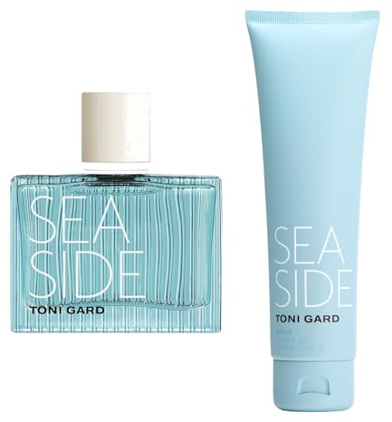Toni Gard SEA SIDE WOMAN Eau de Parfum 40 ML + Shower Gel 150 ML Bernstein Vetiver Moschus Rose Jasmin Magnolie Cassis Melone Zitrone blumig frisch Parfüm für Sie