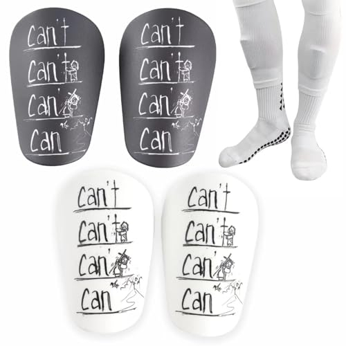 4 Stück Mini Schienbeinschoner für Fußball,10 x 6cm Zusätzliche Kleine Schienbeinschoner, Schutzausrüstung Schienbeinschoner für Jugendliche Erwachsene Jungen Mädchen