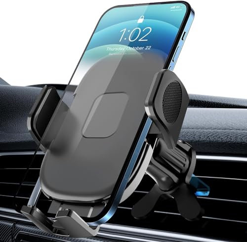 Caijiax Car Phone Holder, Air Vent Car Phone Mount für Audi Q2 Q3 Q4 Etron Q5 Q7 Q8 Q8 Etron Quattro, Air Vent Protective Car Phone Mount Mobile Mount Cradle.