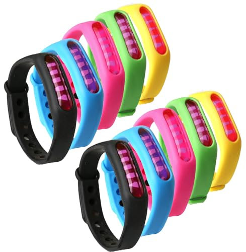Bronoir Mücken-Abwehrband, Bronoir Mückenabwehrband Armband Kinder (10 Stück gemischt)