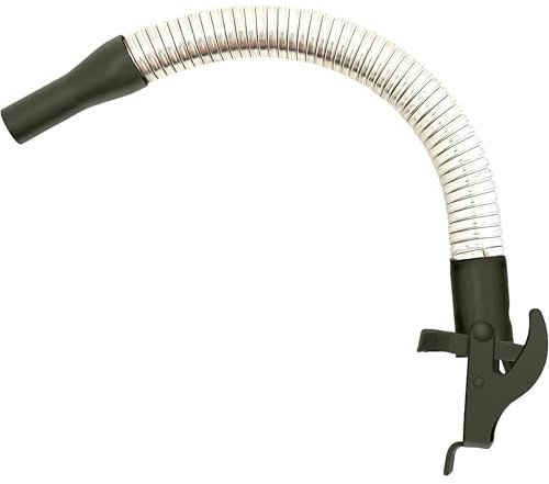 BW® Ausgießer flexibel für Kraftstoffkanister Metall Benzinkanister 5/10 / 20 Liter - Flexrohr 25mm für Diesel - Bronzegrün - inkl. Halterung - RAL 6031-F9 - Made in Europe