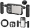 NEEWER 16 Pro Käfig mit 2 x Schnellwechsel Seitengriffen Handy Video Rig Set mit 67mm Filter Adapter 17mm Lens Halterung T Mount Objektiv Adapter Kompatibel mit iPhone 16 Pro (PA073+PA045E+PA045B)