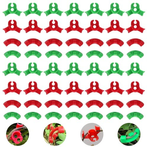 80 Pcs Lst Clips for Low Stress Training Plant Clips, Lst Clips for Training Plant Stem Support, 90 Degree Plant Benders, Lst Plant Training Clips for Climbing Plants Indoor Outdoor Garden