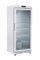 METRO Professional Congelador Vertical con Puerta de Cristal GFR6600G, 380 L, con Cerradura, 77.5x72x188.5 cm, 5 Estantes, Blanco