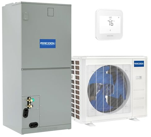 MrCool 2.5 Ton 16.8 SEER2 Hyper Heat Central Ducted Heat Pump Split System - Multiposition - 2nd Generation & 10 YR Labor Warranty