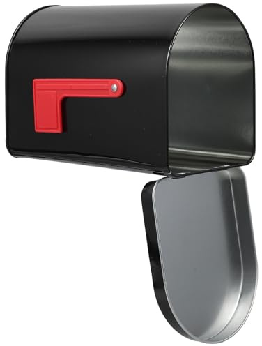 BESPORTBLE Interactive Tinplate Mailbox Toy for Kids - Outdoor Playhouse Accessory with Raising Flag, Diy Decoration for Valentine‘s & Christmas